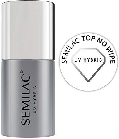 Semilac UV Smalto Semipermanente No Wipe 11ml