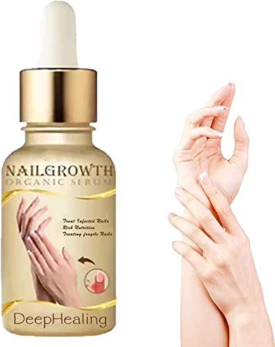 Bamideo NailGrowth Siero biologico per la crescita delle unghie, siero per la crescita delle unghie, siero per la crescita e la forza delle unghie, siero per la crescita delle unghie (1pcs)