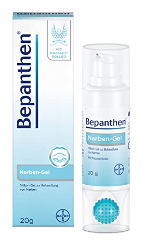 Bayer Bepanthen Narben-Gel mit Massage-Roller, 20.0 g Gel