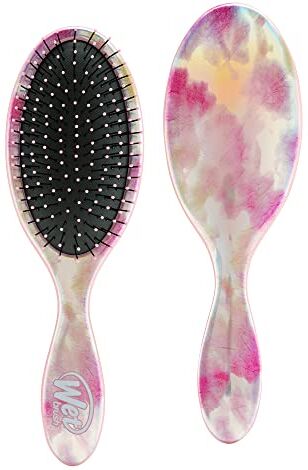 Wet Brush Spazzola districante originale – Tye Dye, Blush, tutti i tipi di capelli, setole IntelliFlex ultra morbide che scorrono attraverso i grovigli con facilità – pettine indolore per uomini,