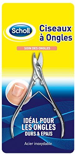 Scholl Forbici Scuola tagliaunghie, acciaio inossidabile, grigio