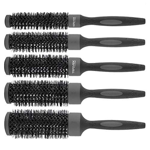 Termix EVOLUTION XL KIT 5 SPAZZOLE CAPELLI TERMICHE MANICO LUNGO PROFESSIONALI PER PARRUCCHIERE