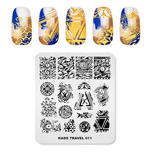 KADS Nail Art Stamp Plate Fashion Series Nail stamping piastra modello immagine piastra Nail Art strumento di decorazione fai da te (TR011)
