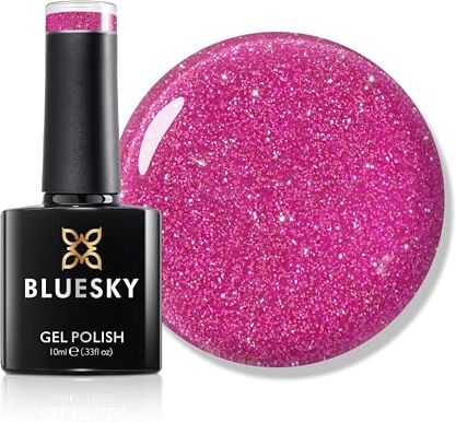 BLUESKY Smalto gel soak-off, 10 ml, per manicure 21 giorni, professionale, salone e uso domestico, richiede asciugatura sotto lampada UV/LED