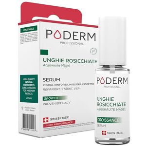 PODERM STOP UNGHIE MANGIATE Alternativa Smalto amaro Bambini e Adulti Siero Riparatore Anti Stress 100% Naturale Attiva la ricrescita Prodotto in Svizzera PODERM STOP UNGHIE MANGIATE Alternativa Smalto amaro Bambini e Adulti Siero Riparatore Anti Stress 100% Naturale Attiva la ricrescita Prodotto in Svizzera