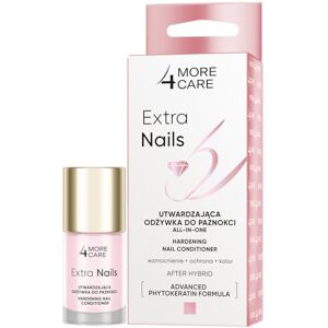 More4Care Extra Nails, balsamo per unghie indurente, 10 ml More4Care Extra Nails, balsamo per unghie indurente, 10 ml