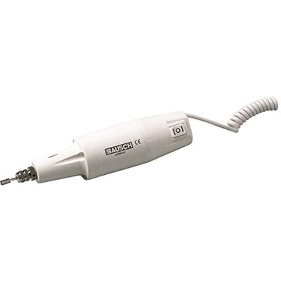PETER BAUSCH Bausch 0800weiss Dispositivo elettrico per manicure/pedicure con vite di bloccaggio, funzione di scorrimento a destra/sinistra, senza accessori e senza trasformatore (venduto separatamente), cura PETER BAUSCH Bausch 0800weiss Dispositivo elettrico per manicure/pedicure con vite di bloccaggio, funzione di scorrimento a destra/sinistra, senza accessori e senza trasformatore (venduto separatamente), cura