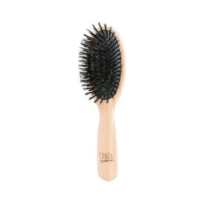 TEK Spazzola Ovale Grande Setole Cinghiale 100% spazzola capelli lunghi medi e extension TEK Spazzola Ovale Grande Setole Cinghiale 100% spazzola capelli lunghi medi e extension