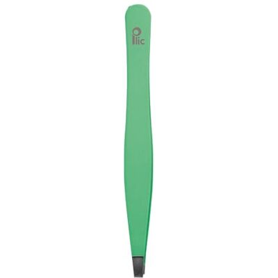 PLIC BEAUTY Pinzette professionali Pareti dritte Colore verde Precisione e comfort Acciaio inossidabile Finitura Soft Touch PLIC BEAUTY Pinzette professionali Pareti dritte Colore verde Precisione e comfort Acciaio inossidabile Finitura Soft Touch