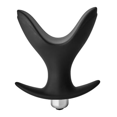 DREAM TOYS Fantasstic Vibrating Anal Anchor Plug Black 10 cm DREAM TOYS Fantasstic Vibrating Anal Anchor Plug Black 10 cm