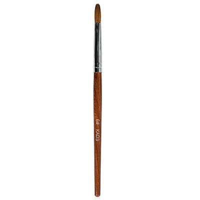 KADS Pennello per nail art, in acrilico, con manico in legno rosso, spazzola per unghie, strumento per manicure, setole di martora KADS Pennello per nail art, in acrilico, con manico in legno rosso, spazzola per unghie, strumento per manicure, setole di martora