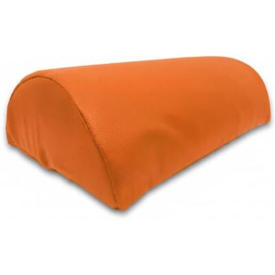 Quirumed Cuscino Mezzo Cilindro, Misure 30 x 18 cm, Colore Arancione, Ergonomico, Similpelle, Imbottitura in Schiuma, Cuscino Massaggiante, Fisioterapia Quirumed Cuscino Mezzo Cilindro, Misure 30 x 18 cm, Colore Arancione, Ergonomico, Similpelle, Imbottitura in Schiuma, Cuscino Massaggiante, Fisioterapia