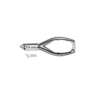 Kiepe tronchese per unghie in acciaio e carbonio taglio obliquo, manico 14 cm cod.0697.14 Kiepe tronchese per unghie in acciaio e carbonio taglio obliquo, manico 14 cm cod.0697.14
