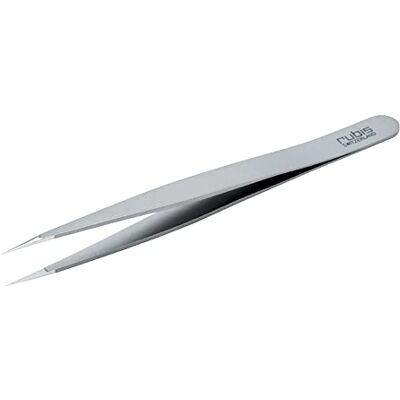 neoLab Pinzetta in acciaio inox tipo 0, dritta, molto appuntita, 1 immagine, lunghezza 120 mm, larghezza punta 0,3 mm neoLab Pinzetta in acciaio inox tipo 0, dritta, molto appuntita, 1 immagine, lunghezza 120 mm, larghezza punta 0,3 mm