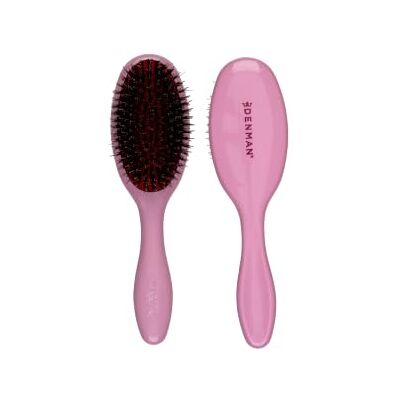 Denman Mini Style & Shine Spazzola per capelli con setole di cinghiale e nylon, D81S Pink Crush Denman Mini Style & Shine Spazzola per capelli con setole di cinghiale e nylon, D81S Pink Crush