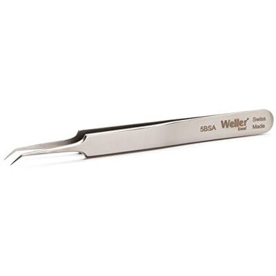Apex Tool Group Weller Erem Pinzette di Precisione, Curva 30°, Alleggerite. Apex Tool Group Weller Erem Pinzette di Precisione, Curva 30°, Alleggerite.