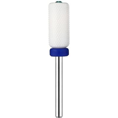 JCMASTER Punta Cilindrica in Ceramica Grana Media per Fresa Unghie Decorata con cristallo, gambo da 2,35 mm per rimuovere gel, semipermanente e lavorare unghie spesse JCMASTER Punta Cilindrica in Ceramica Grana Media per Fresa Unghie Decorata con cristallo, gambo da 2,35 mm per rimuovere gel, semipermanente e lavorare unghie spesse