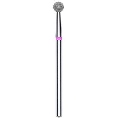 Staleks Pro Diamond FA01 Punta per trapano a sfera, 4 mm, colore: rosso Staleks Pro Diamond FA01 Punta per trapano a sfera, 4 mm, colore: rosso