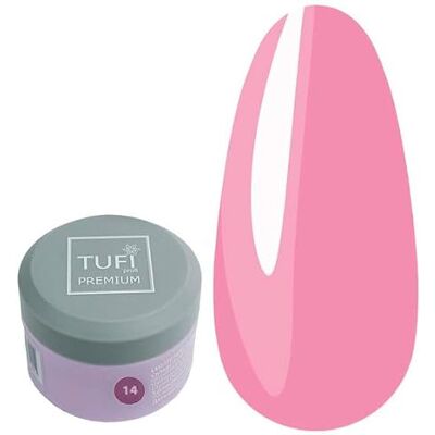 TUFI Profi Gel per ricostruzione unghie UV/LED (014 Blush, 30 m) TUFI Profi Gel per ricostruzione unghie UV/LED (014 Blush, 30 m)