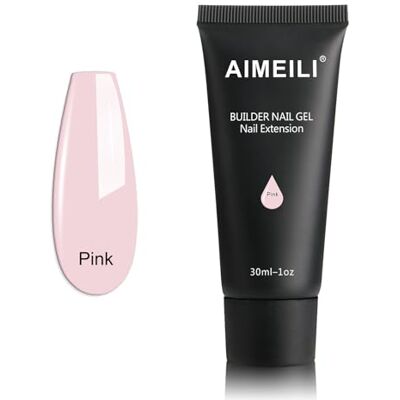 AIMEILI Unghie Finte Fingers Kit Gel Poliuretano Per Unghie Gel Ricostruzione Unghie Allungamento Rapido Del Dito di Costruzione Strumento di Potenziamento Pink (30ml 1oz) AIMEILI Unghie Finte Fingers Kit Gel Poliuretano Per Unghie Gel Ricostruzione Unghie Allungamento Rapido Del Dito di Costruzione Strumento di Potenziamento Pink (30ml 1oz)