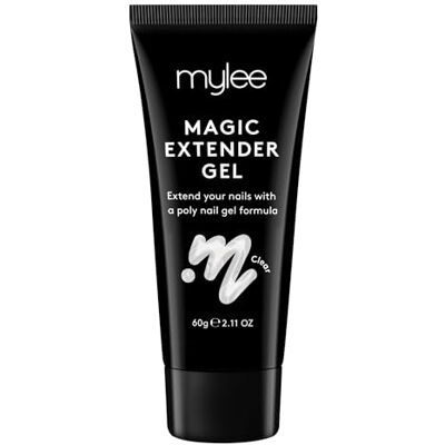 MYLEE MYGEL by Magic Extender Gel 60g – Gel extension per unghie, Nail Art Lunga durata, effetto naturale, per principianti e professionisti, Gel acrilico per unghie ispessente (Clear) MYLEE MYGEL by Magic Extender Gel 60g – Gel extension per unghie, Nail Art Lunga durata, effetto naturale, per principianti e professionisti, Gel acrilico per unghie ispessente (Clear)