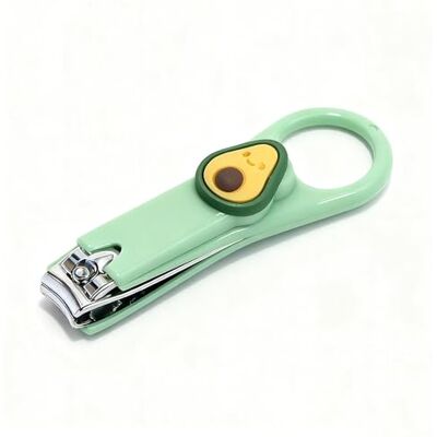 HOQOCAAPP Tagliaunghie di alta qualità, grazioso kit per la cura delle unghie, robusto tagliaunghie per ragazze, regalo per bambini, color avocado HOQOCAAPP Tagliaunghie di alta qualità, grazioso kit per la cura delle unghie, robusto tagliaunghie per ragazze, regalo per bambini, color avocado