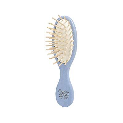 TEK Spazzola Ovale Azzurra Formato Mini Delicata su Cute & Capelli TEK Spazzola Ovale Azzurra Formato Mini Delicata su Cute & Capelli