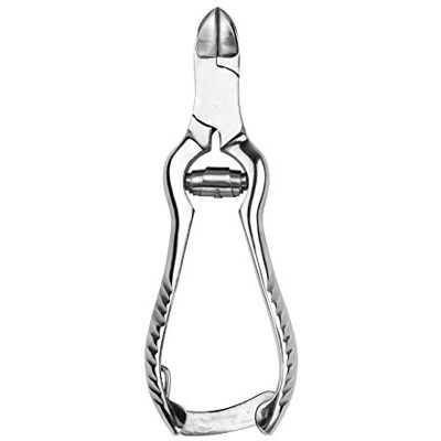 Beter Pinza per pedicure, cromato, molla vincolante, 12 cm Beter Pinza per pedicure, cromato, molla vincolante, 12 cm
