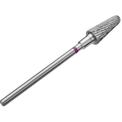 Staleks Punta da trapano per unghie gel acrilico polygel al carburo "Frustum" Viola Staleks Punta da trapano per unghie gel acrilico polygel al carburo "Frustum" Viola