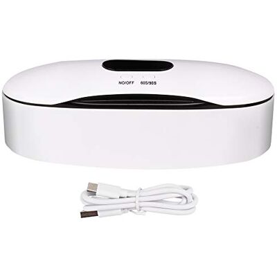 ZJchao Custodia per disinfettante a luce UV USB, scatola per LED ultravioletta per detergente per gioielli Strumento per nail art Detergente per telefono Prodotto disinfettante Manicure e ZJchao Custodia per disinfettante a luce UV USB, scatola per LED ultravioletta per detergente per gioielli Strumento per nail art Detergente per telefono Prodotto disinfettante Manicure e