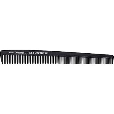 Kiepe Pettine per capelli Active Carbon Fibre – Pettine professionale da parrucchiere per donna e uomo – Resistente al calore fino a 230°C – Antistatico – Leggero & resistente – Nero Kiepe Pettine per capelli Active Carbon Fibre – Pettine professionale da parrucchiere per donna e uomo – Resistente al calore fino a 230°C – Antistatico – Leggero & resistente – Nero