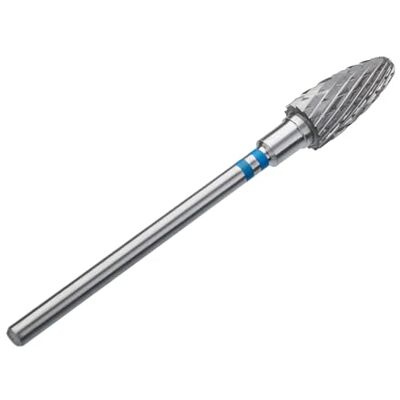Staleks PRO Punta da trapano in carburo/lima rotante per mancini Blue Corn 6mm Staleks PRO Punta da trapano in carburo/lima rotante per mancini Blue Corn 6mm