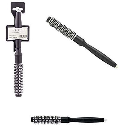 Kappa Spazzola Termica Tonda Rullo Diametro 27 mm, Modello 5916, Nero, Nylon, Gomma, Resistente al Calore, Versatile Styling, Tutti i Tipi di Capelli, Unisex, Adulti, Femmina Kappa Spazzola Termica Tonda Rullo Diametro 27 mm, Modello 5916, Nero, Nylon, Gomma, Resistente al Calore, Versatile Styling, Tutti i Tipi di Capelli, Unisex, Adulti, Femmina