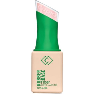 Cupio Long Lasting Fiber Base Soft Pink Skin – base gel senza HEMA con fibre per unghie sottili e fragili, Rubber Base modellabile, 8 ml Cupio Long Lasting Fiber Base Soft Pink Skin – base gel senza HEMA con fibre per unghie sottili e fragili, Rubber Base modellabile, 8 ml