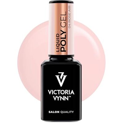 VICTORIA VYNN Liquid Poly Gel 15 ml UV/LED – Intensità Acrilica & Leggerezza Gel Gel autolivellante nella bottiglia per estensione delle unghie (04 Rose Air) VICTORIA VYNN Liquid Poly Gel 15 ml UV/LED – Intensità Acrilica & Leggerezza Gel Gel autolivellante nella bottiglia per estensione delle unghie (04 Rose Air)
