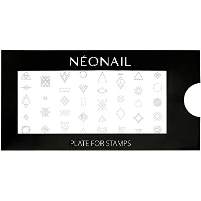 NÉONAIL Nail Art Plate for Stamps 13 Decorazioni Unghie Piastra per Timbro Stamping Unghie Nail Art Template Stencil NÉONAIL Nail Art Plate for Stamps 13 Decorazioni Unghie Piastra per Timbro Stamping Unghie Nail Art Template Stencil