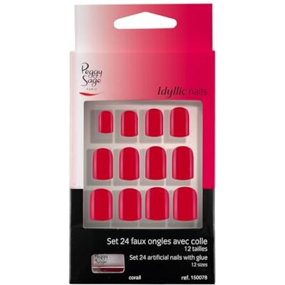 Peggy Sage Idyllic Nails Artificial Nails 24pcs Peggy Sage Idyllic Nails Artificial Nails 24pcs
