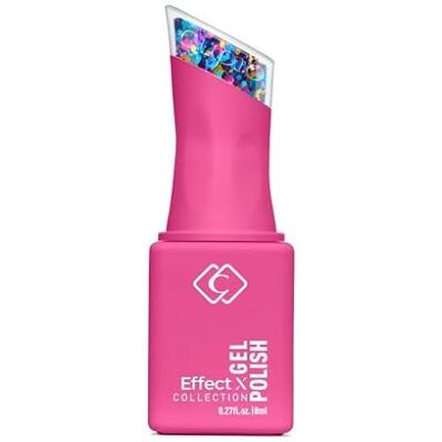 Cupio Gellack Effect X Collection Rio Carnival 8 ml – gel polish effetto trasparente con particelle scintillanti e iridescenze colorate – LED & UV – per Rubber Base, gel e Builder Gel Cupio Gellack Effect X Collection Rio Carnival 8 ml – gel polish effetto trasparente con particelle scintillanti e iridescenze colorate – LED & UV – per Rubber Base, gel e Builder Gel