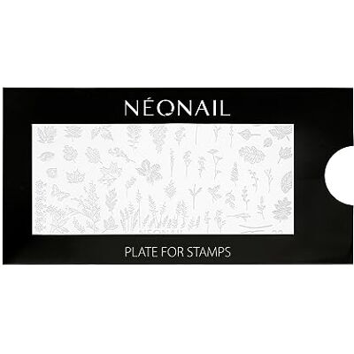 NÉONAIL Nail Art Plate for Stamps 22 Decorazioni Unghie Piastra per Timbro Stamping Unghie Nail Art Template Stencil NÉONAIL Nail Art Plate for Stamps 22 Decorazioni Unghie Piastra per Timbro Stamping Unghie Nail Art Template Stencil
