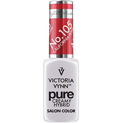 VICTORIA VYNN PURE CREAMY HYBRID N.105 CALIFORNIA POPPY 8ML VICTORIA VYNN PURE CREAMY HYBRID N.105 CALIFORNIA POPPY 8ML