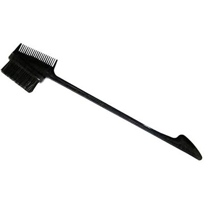 SKKWJEGE Spazzola per il controllo dei bordi, sopracciglia, ciglia, capelli, bordi, tri, mming, pettini, nero SKKWJEGE Spazzola per il controllo dei bordi, sopracciglia, ciglia, capelli, bordi, tri, mming, pettini, nero