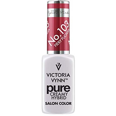 VICTORIA VYNN PURE CREAMY HYBRID N.103 FIERY FUCHSIA 8ML VICTORIA VYNN PURE CREAMY HYBRID N.103 FIERY FUCHSIA 8ML