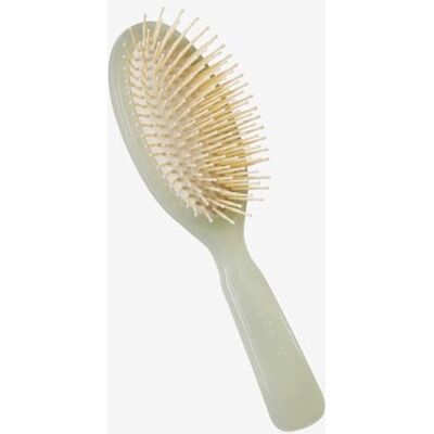 Kappa EYE Bioacetate Spazzola Ovale per Capelli, Spazzola da Massaggio Districante Eco Durevole Verde per Uomini e Donne Kappa EYE Bioacetate Spazzola Ovale per Capelli, Spazzola da Massaggio Districante Eco Durevole Verde per Uomini e Donne