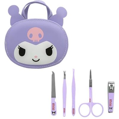 Hello Kitty – Set manicure – unghie perfette – KUROMI – Prodotto ufficiale Sanrio Hello Kitty – Set manicure – unghie perfette – KUROMI – Prodotto ufficiale Sanrio