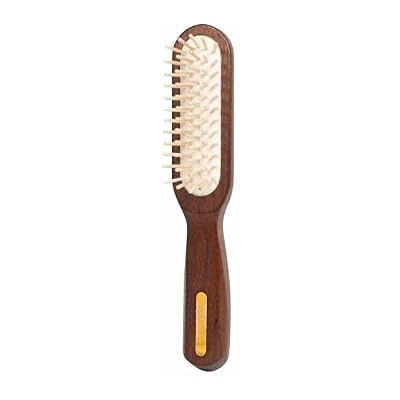 TEK Spazzola Rettangolare con Dente Corto in Legno di Ovangkol TEK Spazzola Rettangolare con Dente Corto in Legno di Ovangkol