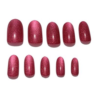 GLAM UP PARIS Glam'Up Paris – Unghie finte – Copertura completa – facile da usare, 24 unghie finte per scatola + adesivi double face, a forma di mandorla, n. 242, rosa brillante GLAM UP PARIS Glam'Up Paris – Unghie finte – Copertura completa – facile da usare, 24 unghie finte per scatola + adesivi double face, a forma di mandorla, n. 242, rosa brillante
