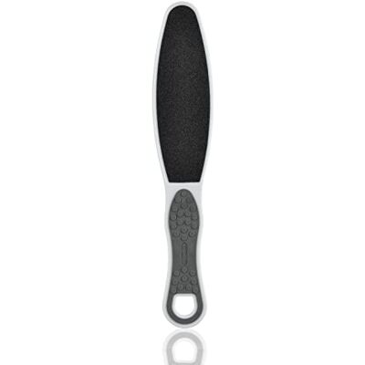 TITANIA Lima a doppio piede Softtouch (grossa e fine) • Lima per calli a due lati • Lima ergonomica per piedi • Efficace piede • Made in Germany • Lima per piedi (23 cm, grigio) TITANIA Lima a doppio piede Softtouch (grossa e fine) • Lima per calli a due lati • Lima ergonomica per piedi • Efficace piede • Made in Germany • Lima per piedi (23 cm, grigio)
