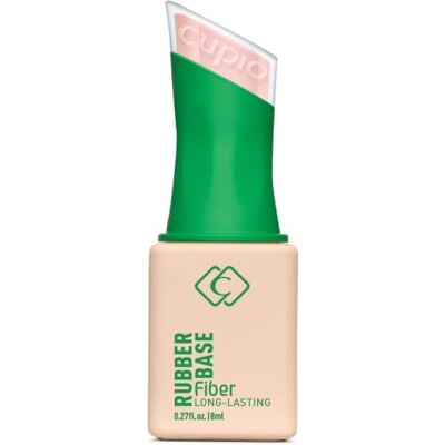 Cupio Long Lasting Fiber Base Derm Nude – Rubber Base senza HEMA con fibre sintetiche per unghie sottili e fragili, gel modellabile, 8 ml Cupio Long Lasting Fiber Base Derm Nude – Rubber Base senza HEMA con fibre sintetiche per unghie sottili e fragili, gel modellabile, 8 ml