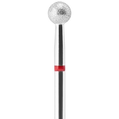 Cupio Punta per fresa diamantata a sfera fine 5 mm, punta diamantata, punta a sfera, punta per cuticole, punta per fresa per unghie Cupio Punta per fresa diamantata a sfera fine 5 mm, punta diamantata, punta a sfera, punta per cuticole, punta per fresa per unghie