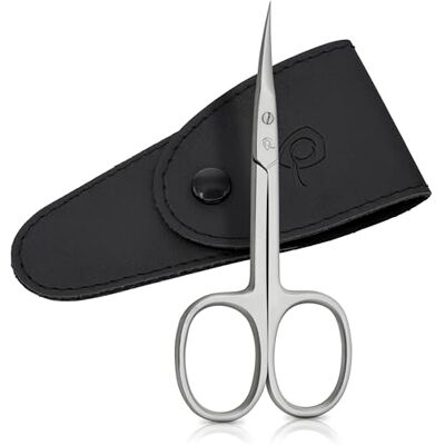 marQus Forbice per cuticole Extra affilata con lama curva e custodia per forbici per unghie Forbice per unghie e forbici per cuticole marQus Forbice per cuticole Extra affilata con lama curva e custodia per forbici per unghie Forbice per unghie e forbici per cuticole